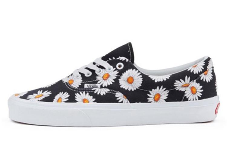 Vans Big Daisies Era Low Tops Casual Skateboarding Shoes Unisex Black VN0A38FRTOZ 37