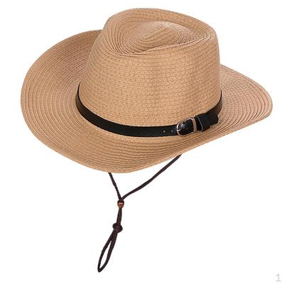 Straw Sun Hat Wide Brim Panama Fedora Foldable Roll Up Floppy Beach Trilby Caps with Sweatband