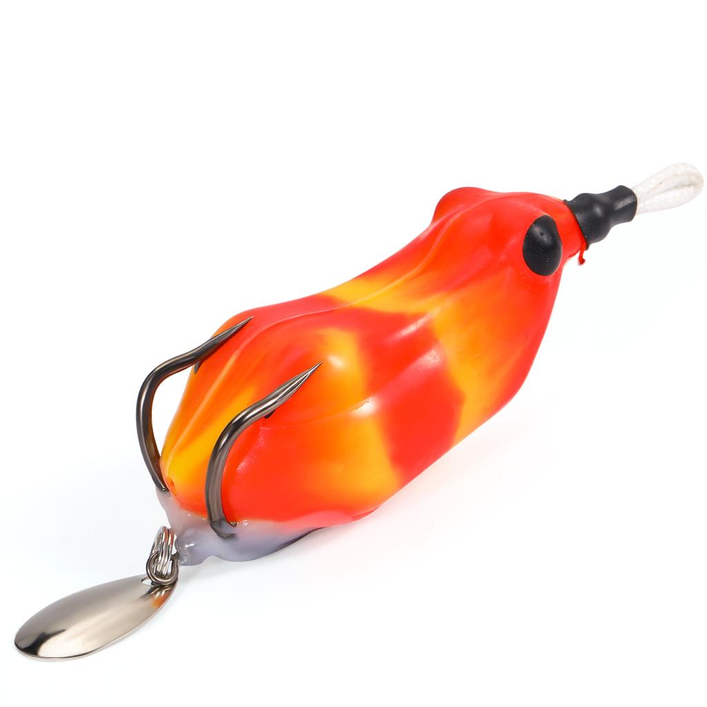 1Pcs Soft Frog Fishing Bait Soft Silicone Fishing Frog Lure Floating Frog Bait