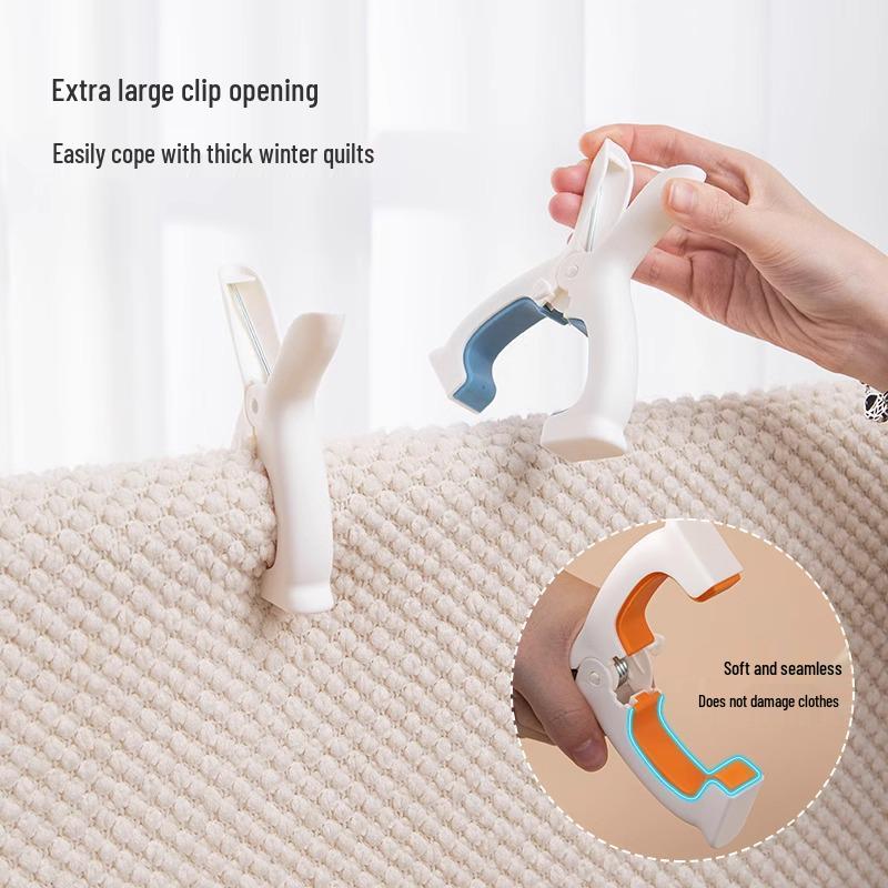 Clipsuri de plapumă din plastic rezistente la vânt pentru haine și lenjerie de pat