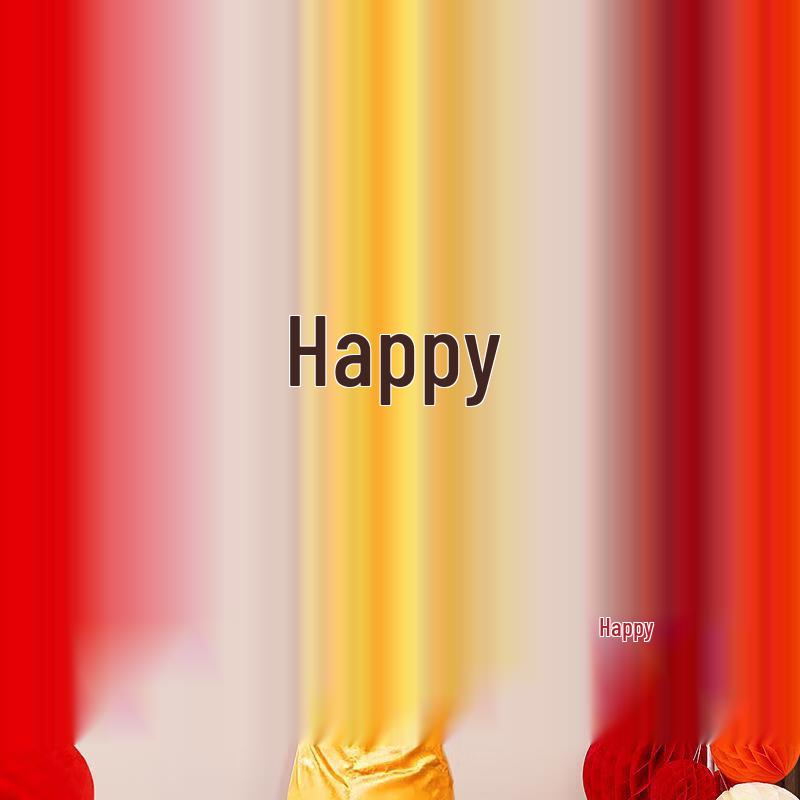 Extra-Large Round Double Happiness Wedding Stickers