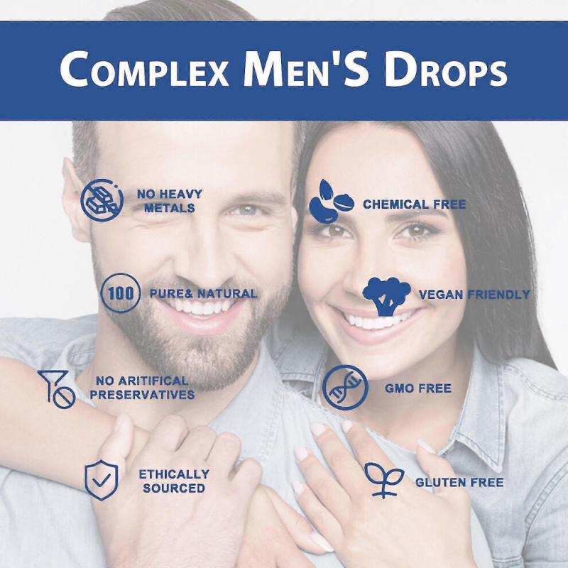 Men's Drops Super Potent Version – 30 ml for energy, vitality, and well-being