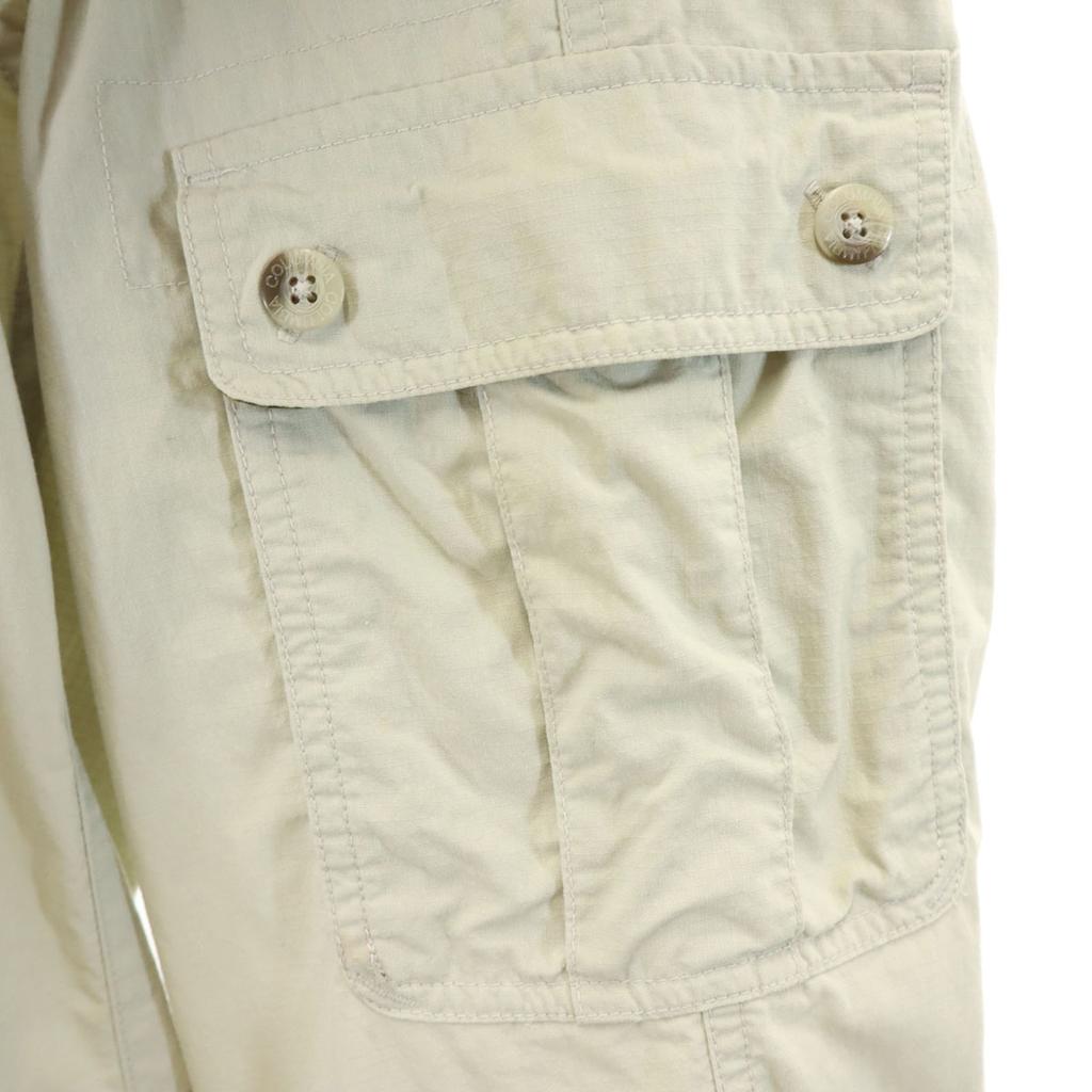 Columbia Outdoors Climbing Cargo Nylon Pants L Beige 2WAY Women Used