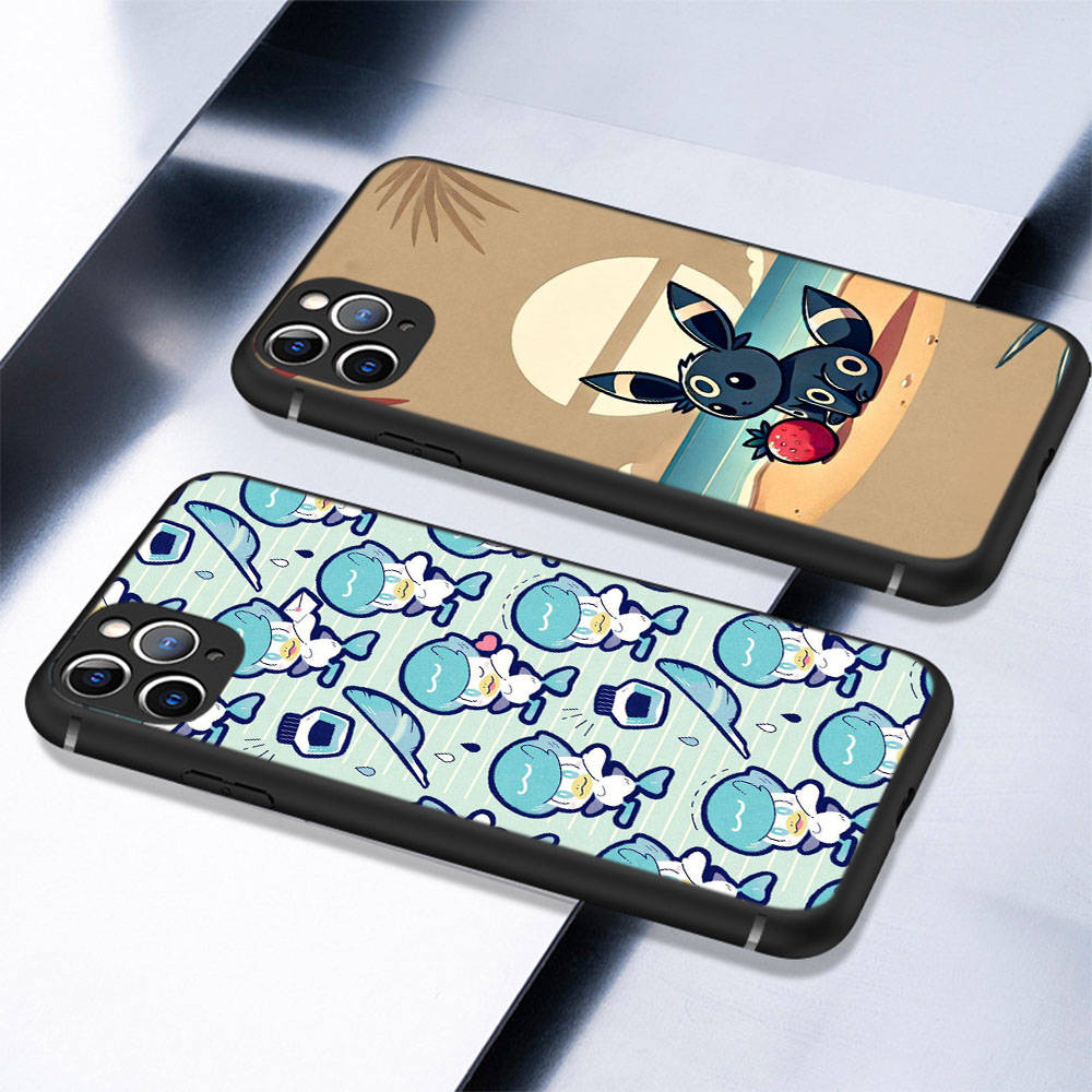 CT54 Cute Pokemon Case for Samsung A04 A14 A23 A34 A54 M23 M33 M52 M53 Realme 10 9 C30S C35 C55 VIVO Y02S Y21 Y33S Y51 X80 Pro Clear Cover