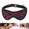 Lace BDSM Blindfold with Adjustable Strap Red Black Eye Mask for Sensory Deprivation Soft Inner Lining Intimate Accessory for Couples Role Play