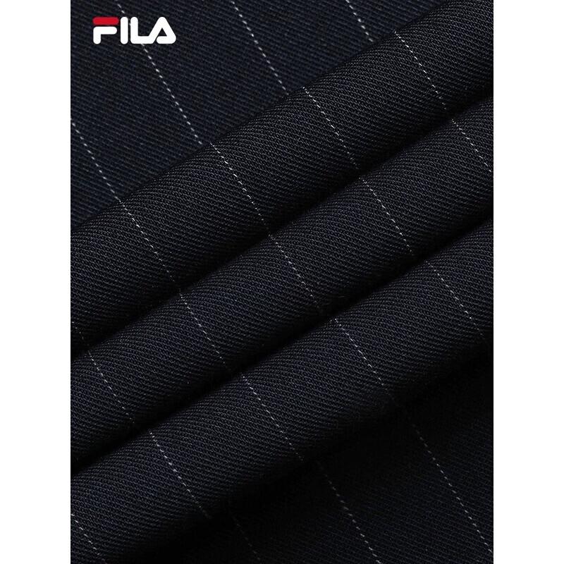 FILA Men's Striped Loose Straight Casual Trousers