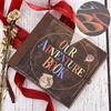 Our Adventure Book Travel Souvenir Diary Photo Book Scrapbook Photo Album Retro Style Vintage Guestbook DIY Anniversary Wedding