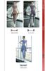 Women's High-Waist Quick-Dry Yoga Pants Skort Set - Stretch Fitness Running Outerwear