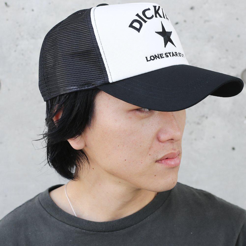 Dickies Mesh Original American Street XL Cap, Men's, Logo, Women's, Unisex, Black, Casual, Style, STAR, White,