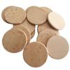 Runde Holz-Bastelscheiben - Naturholz, Blanko für DIY-Projekte & Spielchips