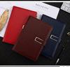 Premium A5 Faux Leather Business Notebook with Custom Logo for Office Meetings