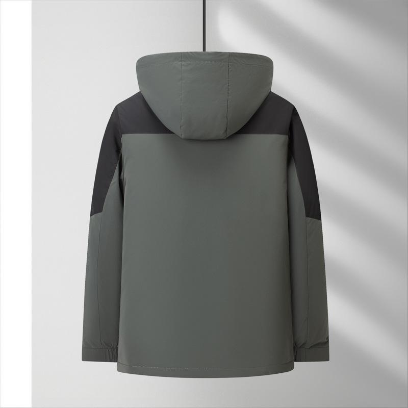 One Dress and Three Wears Winter Men's Down Jacket Outdoor Warm Casual Goose Down Take-off Liner Down Jacket