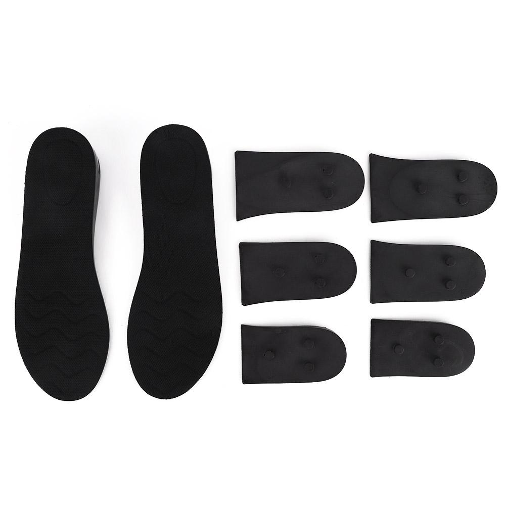 Height Increase Insoles Sport Shock Absorbing Heel Lift Height Taller Shoes Pad