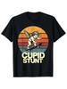 Mens Cup God Stunt Pattern TShirt  Funny Sarcastic Offensive Humor SpringSummer Fall Casual Crew Neck TShirt
