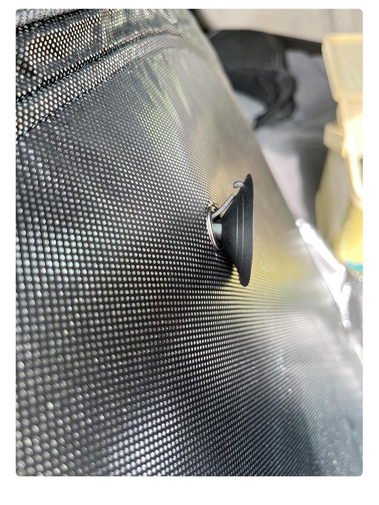 2024 ZEEKR 001 Sunshade: Heatproof, Mildew-Proof, Opaque Privacy with Ice Crystal Design
