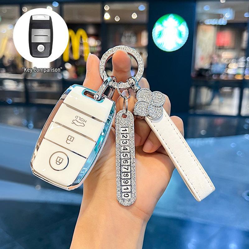 Kia Key Case Shell for K3, K4, K5, KX3, KX5, Sportage, Sorento, Yipao, and K5 Models