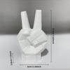 Biye's Gesture Statue Ornaments, Gesture Abstract Sculptures, Inspiring Abstract Art, Symbolizing Successful Home Decoration
