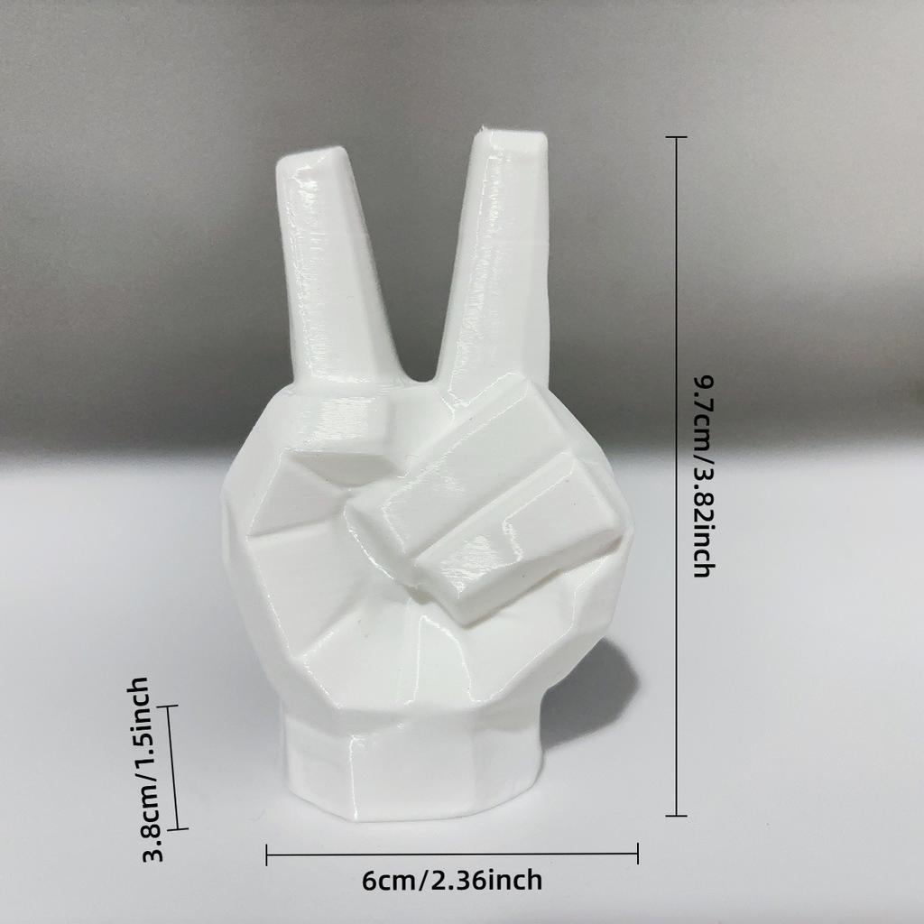Biye's Gesture Statue Ornaments, Gesture Abstract Sculptures, Inspiring Abstract Art, Symbolizing Successful Home Decoration