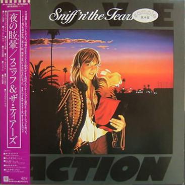 LP Record SNIFF N THE TEARS  Love  Action P11027ZPROMO CHISWICK 1981 Japan Rock Used