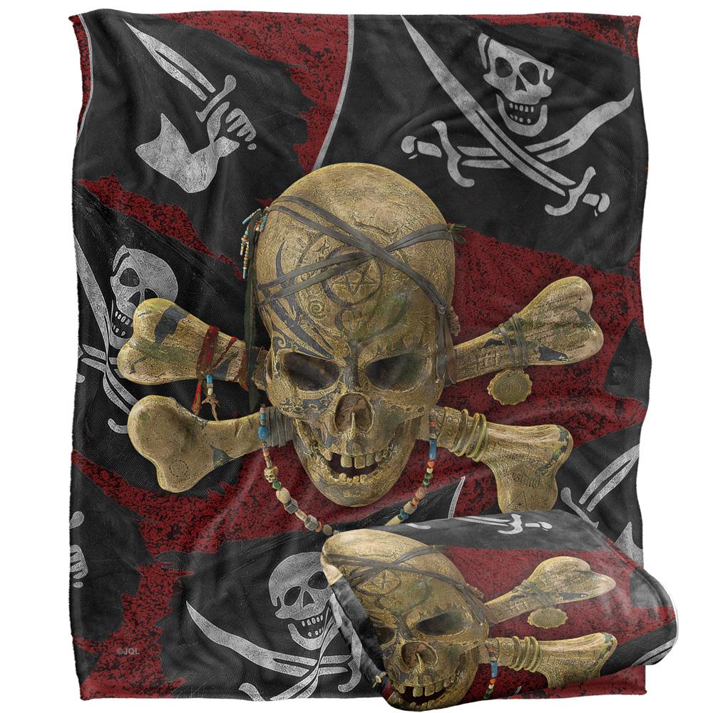 JQ Licensing James Piazza Silky Jolly Roger Supersoft Blanket