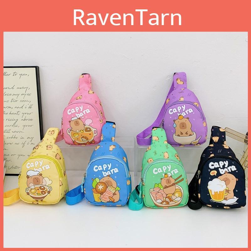 Baby Cartoon Capybara Childs Shoulder Bag With Lightweight Material For Casual And School Use