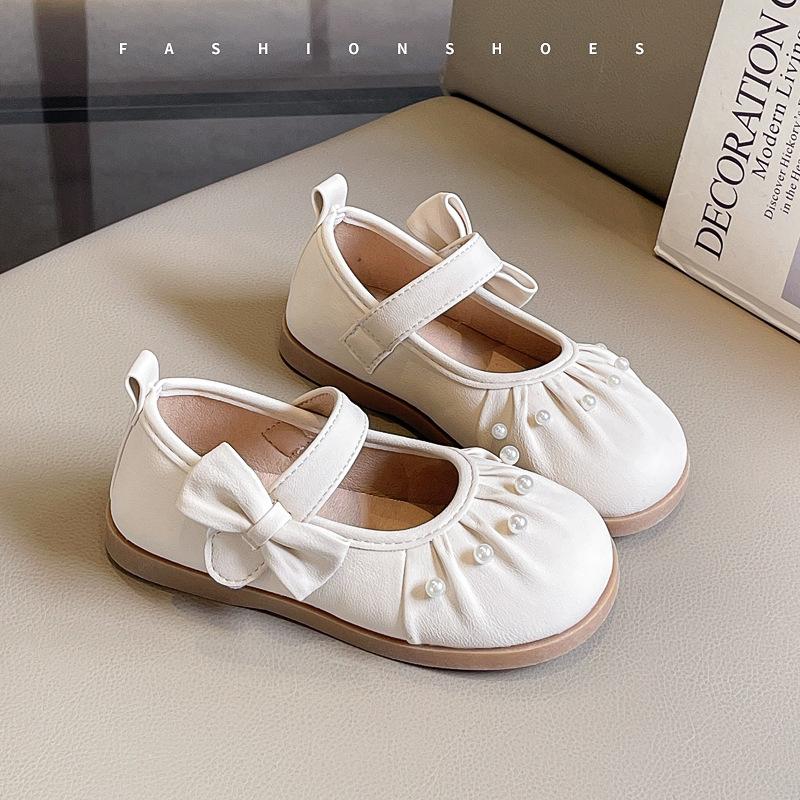 

Spring Autumn Korean Girls Mary Jane Shoes Soft Sole Princess Flats size 26