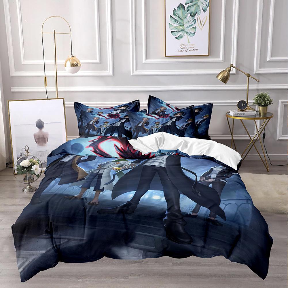 Fifth Personality Quilt Cover Bedding 3D Digital Printing Three-Piece Set