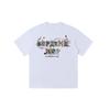 Sup SS25 Summer T-shirt Series WEEK19 Cartoon Logo Letter Print Pure Cotton Round-neck Short-sleeved T-shirt