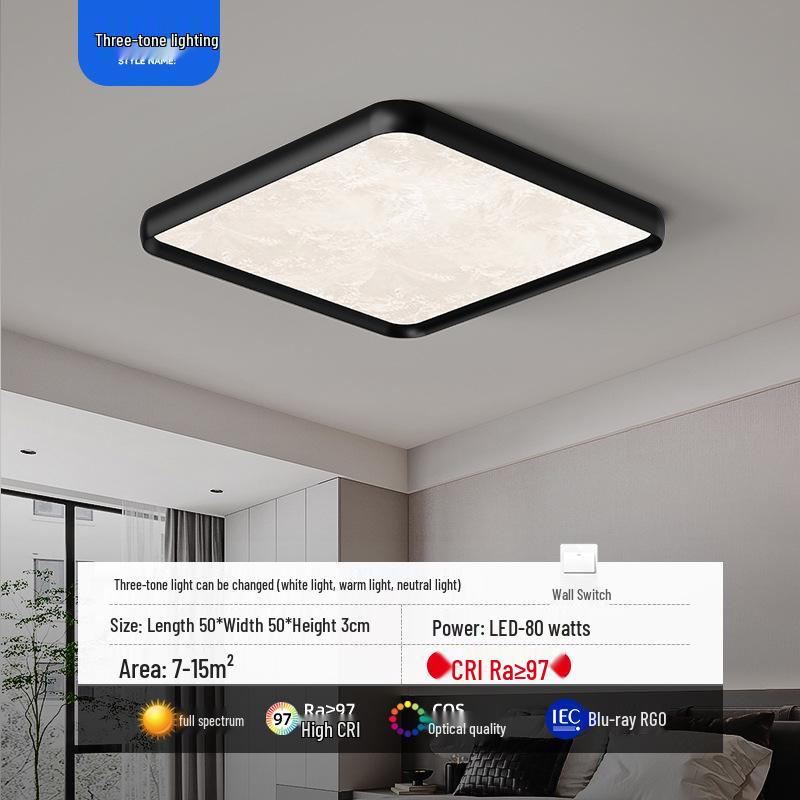 2025 Modern Minimalist Cloud Ceiling Light for Bedroom and Study - Contemporary Design with Eye Protection