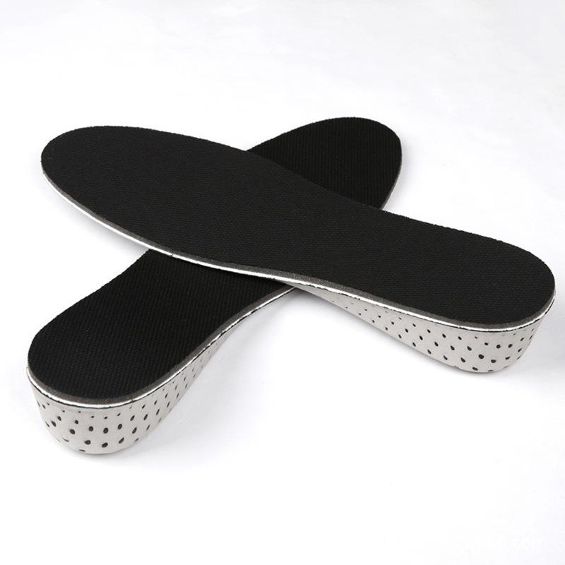 1 Pair 2 Centimeters EVA Memory Cotton Insole Invisible Inner Height-increasing Pad Sports Warm Full Pad Half Pad Men's and Women's High Heels