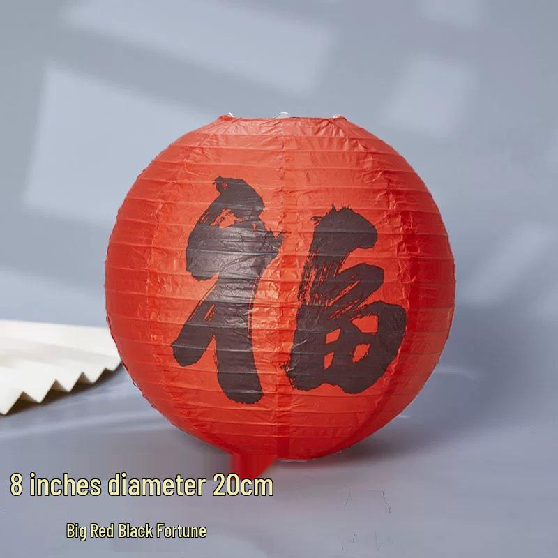 2025 Chinese Style Red Lantern: Dragon Boat & Mid-Autumn Festival Decorative Pendant with Luminous Design for Spring Festival & National Day.