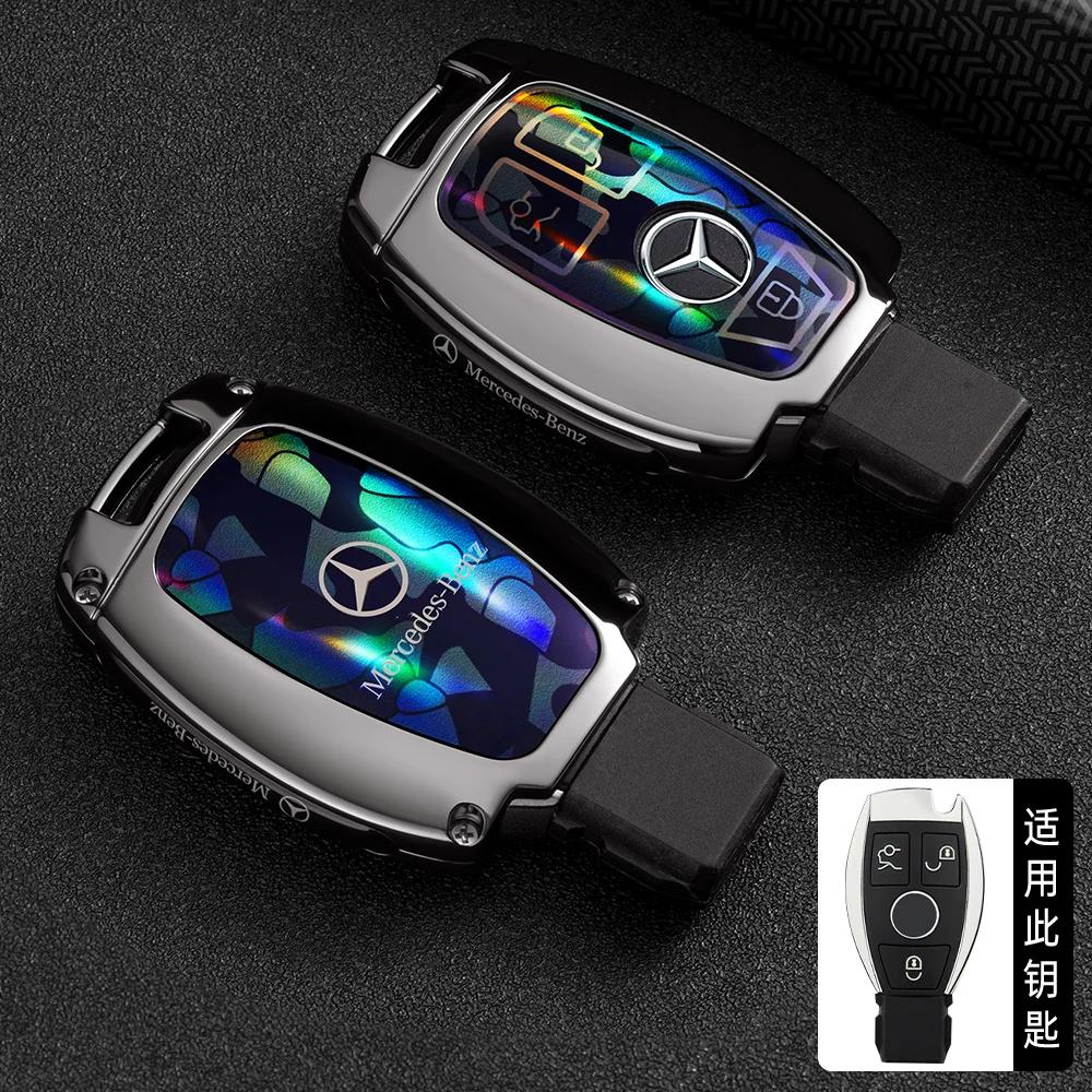 TGM3   Car Key Case Cover Key Bag Accessories For Mercedes Benz A B C S Class AMG GLA CLA GLC W176 W221 W204 W205 Shell Fob Keychain