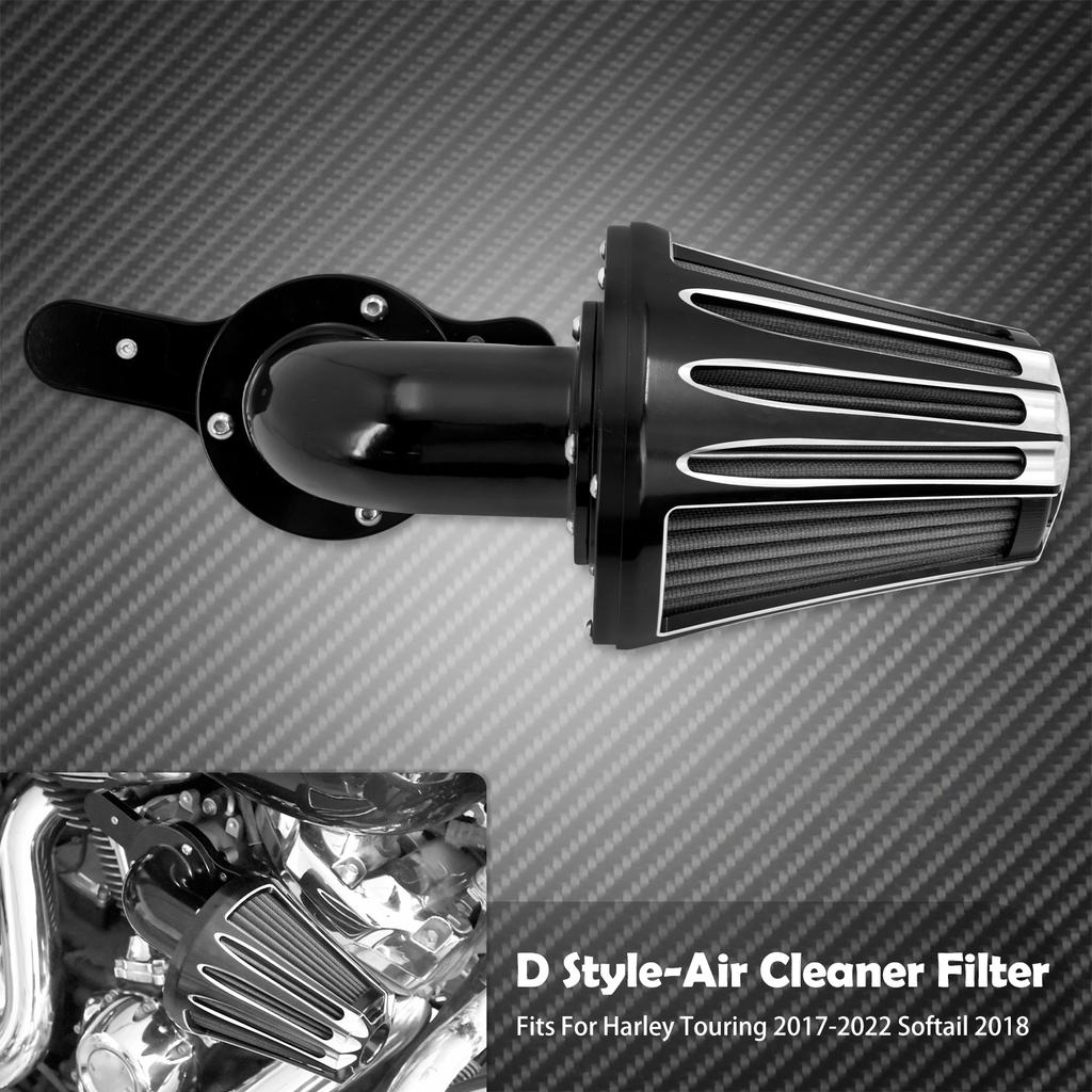 Motorcycle CNC Air Cleaner Filter For Harley Sportster XL 1200 883 48 72 Dyna Touring Softail Fat Boy CVO Electra Road Glide FLH