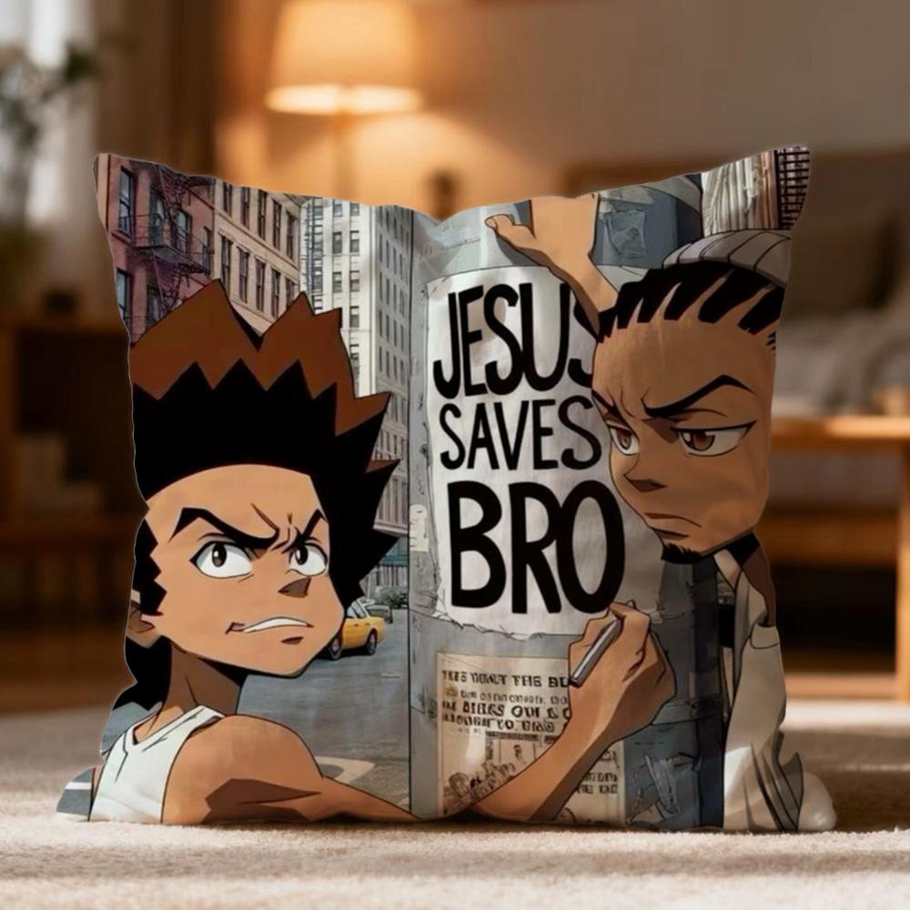

Fashion B-BBoondocks Cushion Cover Soft Washable Pillow Case Multi-Scene for Couch Bed Travel Office Use 30cmx30cm