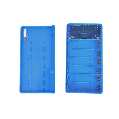 DIY Power Bank Case 6X18650 Battery Shell Kit with 2A Charging Board No Battery