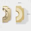 1pc Light Luxury New  Cabinet Door Pulls Antique Exquisite Disc Closet Cabinet Handles Zinc Alloy Practical Hardware Pulls