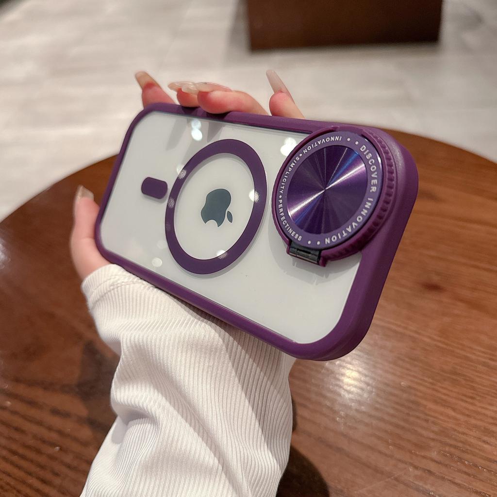 IPhone15Pro Objektivhalterung mit Schminkspiegel 13Max Magnetische Hülle Sturzsichere Schutzhülle