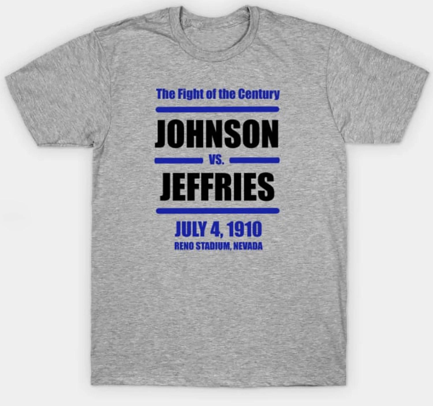 Jack Johnson Heavyweight Boxing Champion T shirt Adult S-3XL Combat Sport Boxer M