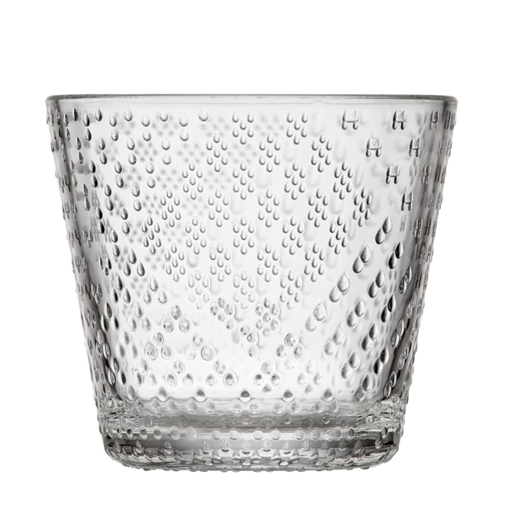 [Оригинальный импортный товар] Стакан Iittala Tundra, Прибл.. 290 мл, Комплект из 2 шт. (2 куска), Прозрачный, 1065611