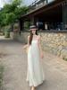 2026 Summer New Gentle Vacation Style Design Sense Atmosphere Elegant Temperament Suspender Long Dress Dress Female Chic
