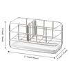 Removable Partitions Sink Sponge Holder Stainless Steel Dishwashing Liquid Storage Shelf  Bathroom
