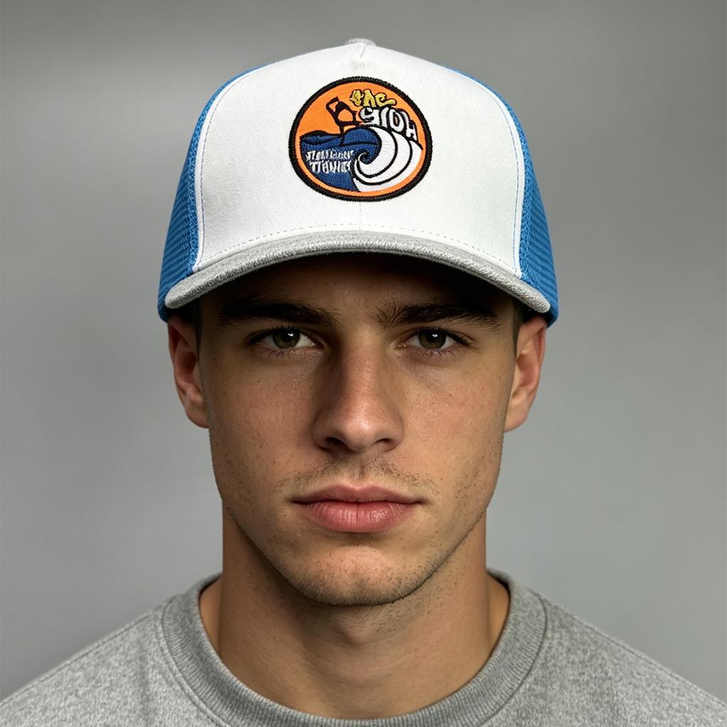 Spring And Summer Hip Hop Contrasting Letters Embroidery Baseball Cap Men And Women Mesh Breathable Personality American Truck Hat