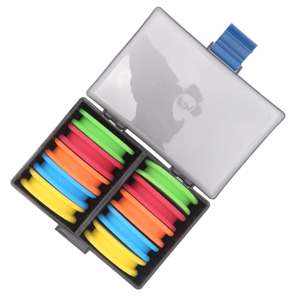 10pcs EVA Fishing Line Storage Foam Spools Winding Board Tool Fishing Tackle Accessory