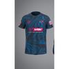 Sports Loose Mesh Breathable Short Sleeve T-Shirt 3D Digital Poker Print