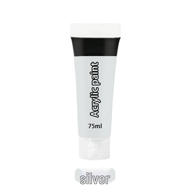 Acrylic Paint 75ml Tube - Waterproof Student Art & Wall Paint