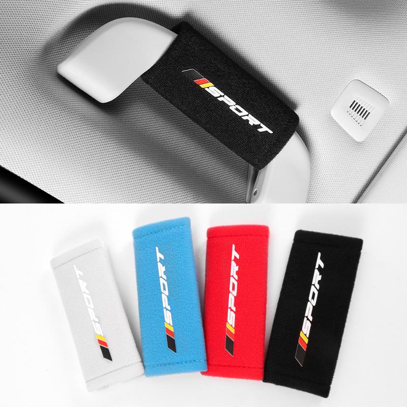 1Pcs Car Roof Protection Cover Car Short Plush Handle Cover Door Handle Anti Slip Decoration Car Interior Products