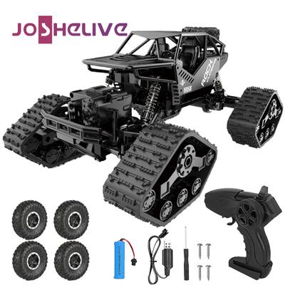 Terénní lezecké RC auto 1:12 2,4G 4WD pásová kola Rádiový vysílač dálkové ovládání Autíčko