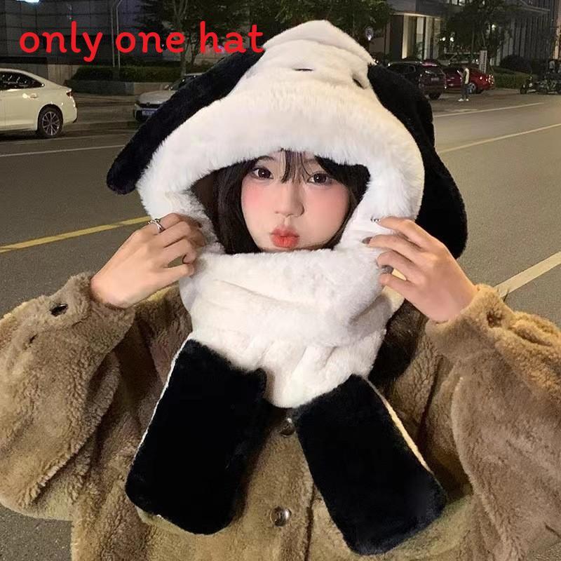 Pochacco Plush Hat Winter Warmth For Kids And Teens