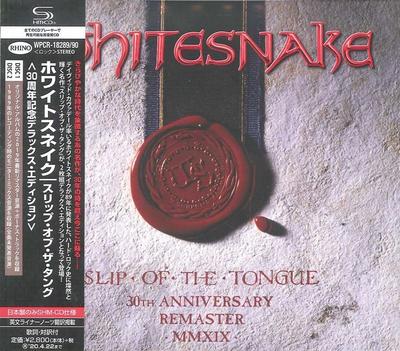 CD WHITESNAKE Slip Of The Tongue 30. Jubiläum WPCR1828990 RHINO 2019 Japan Obi Rock