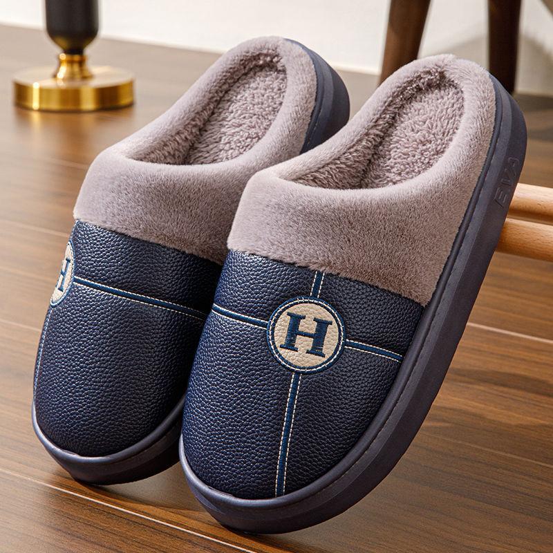 Unisex Hauspantoffeln Warm Weich Zum Hineinschlüpfen Lässige Pantoffeln für Herbst und Winter
